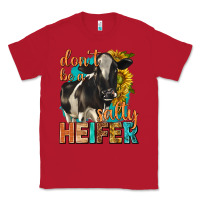 Red dont be a salty heifer with sunflowers Classic Tee - texasbilliewilder