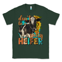 Sports Green dont be a salty heifer with sunflowers Classic Tee - texasbilliewilder