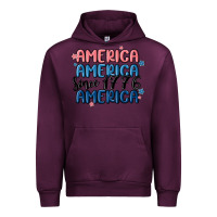 Mauve Wine america since 1776 Urban Hoodie - MaliasSmallBusiness