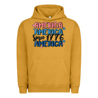 Pigment Peanut Butter america since 1776 Urban Hoodie - MaliasSmallBusiness