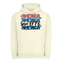 Pigment Pistachio america since 1776 Urban Hoodie - MaliasSmallBusiness