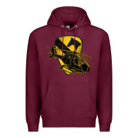 Burgundy 1st cavalry division chopper helicopter air cav Premium Hoodie - Jasminsmagicworld