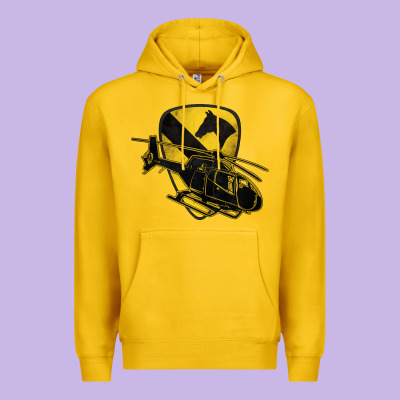 1st Cavalry Division Chopper Helicopter Air Cav Premium Hoodie Designed By Jasminsmagicworld