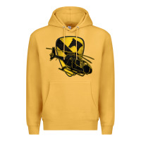 Mustard 1st cavalry division chopper helicopter air cav Premium Hoodie - Jasminsmagicworld