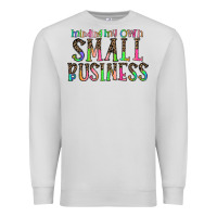 Dove Grey minding my own small bussiness Premium Sweatshirt - CowhideDigitalArt