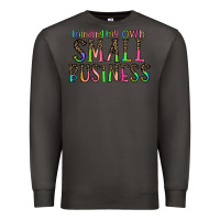 Smoke minding my own small bussiness Premium Sweatshirt - CowhideDigitalArt