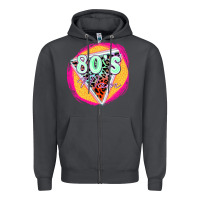 Smoke 80's mom Zipper Hoodie - Zillion Design Studio
