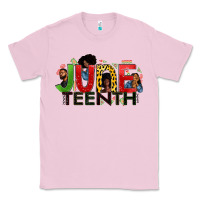 Bubblegum Pink JUNE TEENTH Classic Tee - Zillion Design Studio