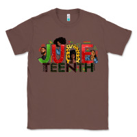 Chestnut JUNE TEENTH Classic Tee - Zillion Design Studio
