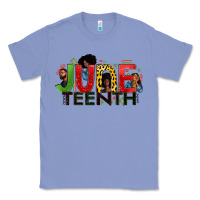 Colony Blue JUNE TEENTH Classic Tee - Zillion Design Studio