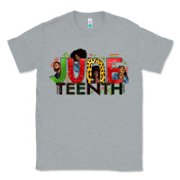 Heather Grey JUNE TEENTH Classic Tee - Zillion Design Studio