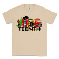 Mushroom JUNE TEENTH Classic Tee - Zillion Design Studio