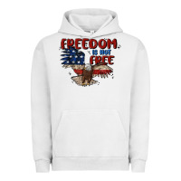Pigment Lunar Rock freedom is not free Urban Hoodie - MaliasSmallBusiness