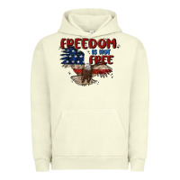 Pigment Pistachio freedom is not free Urban Hoodie - MaliasSmallBusiness