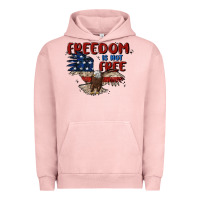 Pigment Salmon freedom is not free Urban Hoodie - MaliasSmallBusiness