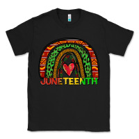 Black juneteenth rainbow Classic Tee - Zillion Design Studio