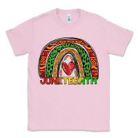 Bubblegum Pink juneteenth rainbow Classic Tee - Zillion Design Studio