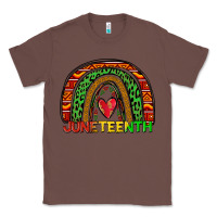 Chestnut juneteenth rainbow Classic Tee - Zillion Design Studio