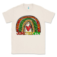 Natural juneteenth rainbow Classic Tee - Zillion Design Studio