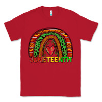 Red juneteenth rainbow Classic Tee - Zillion Design Studio