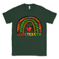 Sports Green juneteenth rainbow Classic Tee - Zillion Design Studio