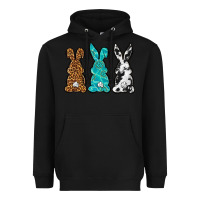 Black Western Happy Easter peeps Heavyweight Hoodie - Neo Western