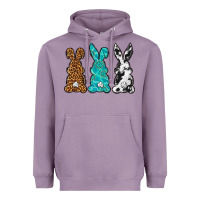 Lavender Western Happy Easter peeps Heavyweight Hoodie - Neo Western