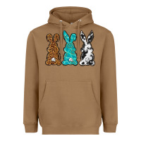 Toasted Coconut Western Happy Easter peeps Heavyweight Hoodie - Neo Western