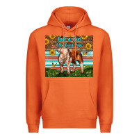 Carrot Just A Girl Who Loves Pig Premium Hoodie - LillyAllenDesigns