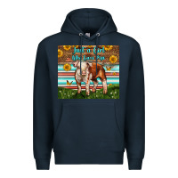 Navy Just A Girl Who Loves Pig Premium Hoodie - LillyAllenDesigns