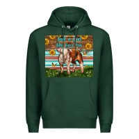 Sports Green Just A Girl Who Loves Pig Premium Hoodie - LillyAllenDesigns