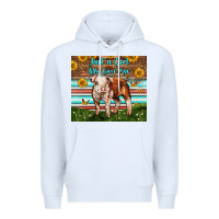 White Just A Girl Who Loves Pig Premium Hoodie - LillyAllenDesigns