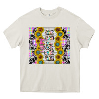Cream happy easter Heavy Core Tee - CowhideDigitalArt