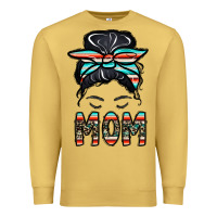 Antique Gold mom Premium Sweatshirt - CowhideDigitalArt