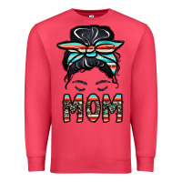 Cardinal mom Premium Sweatshirt - CowhideDigitalArt