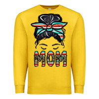 Lemon mom Premium Sweatshirt - CowhideDigitalArt