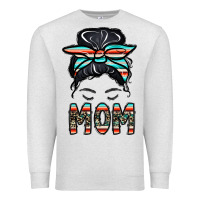 Oatmeal Heather mom Premium Sweatshirt - CowhideDigitalArt