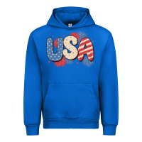 Cobalt usa Urban Hoodie - MaliasSmallBusiness