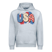 Heather Grey usa Urban Hoodie - MaliasSmallBusiness