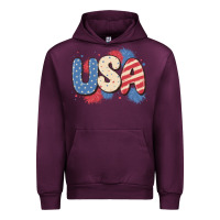 Mauve Wine usa Urban Hoodie - MaliasSmallBusiness