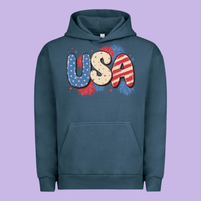 Usa Urban Hoodie Designed By Maliassmallbusiness