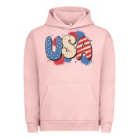 Pigment Salmon usa Urban Hoodie - MaliasSmallBusiness