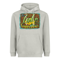 Moon Dust the lake is my happy place Heavyweight Hoodie - HRA Design Shop