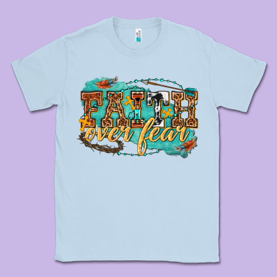 Faith Over Fear Classic Tee Designed By Texasbilliewilder