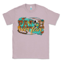 Lilac faith over fear Classic Tee - texasbilliewilder