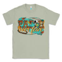 Matcha faith over fear Classic Tee - texasbilliewilder