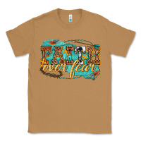 Toasted Coconut faith over fear Classic Tee - texasbilliewilder