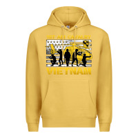 Antique Gold 1st air cavalry vietnam veteran Premium Hoodie - Jasminsmagicworld