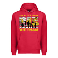 Cardinal 1st air cavalry vietnam veteran Premium Hoodie - Jasminsmagicworld