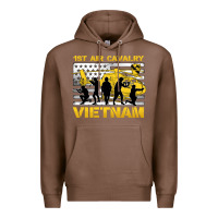 Chestnut 1st air cavalry vietnam veteran Premium Hoodie - Jasminsmagicworld